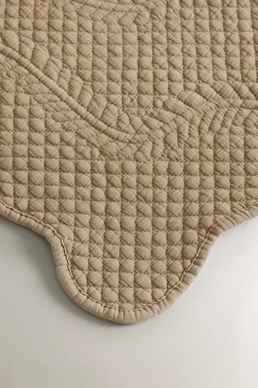 SET DE TABLE MATELASSÉ - Beige clair de Zara - Image 2