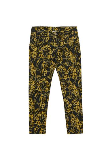 BAROQUE PRINT TROUSERS