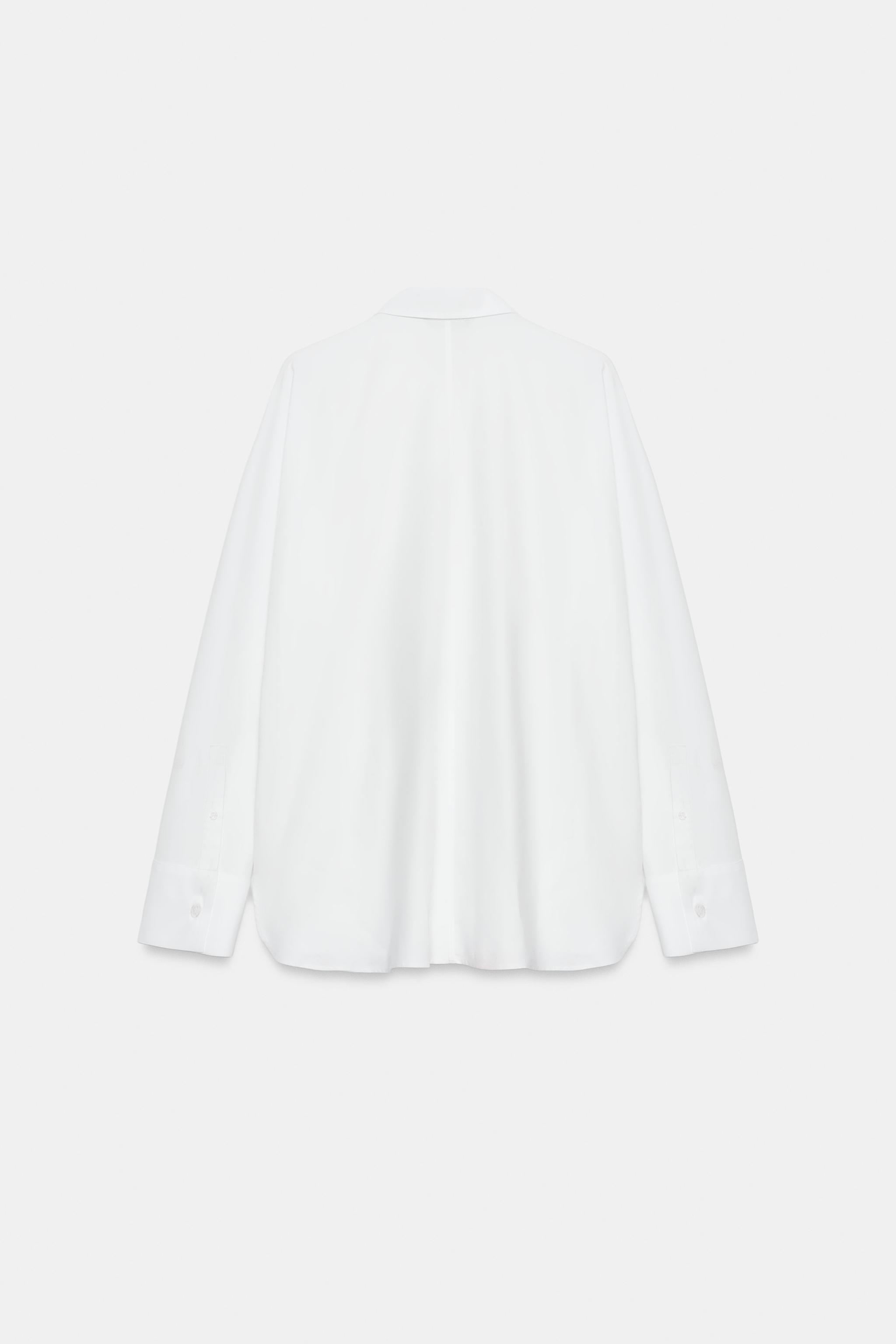 POPLIN SHIRT WITH FIREMAN CLASPS