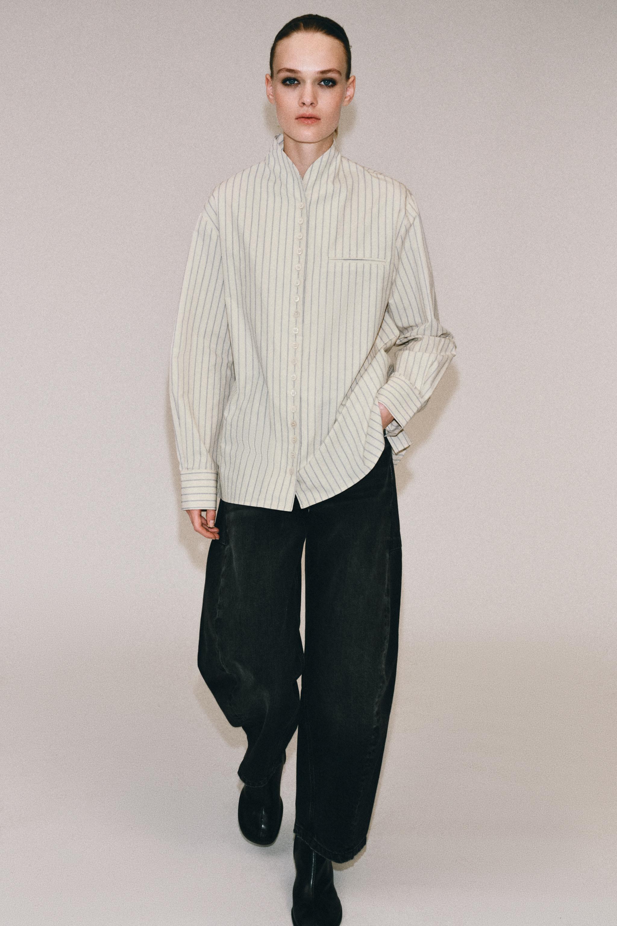 ZW COLLECTION STRIPED SHIRT