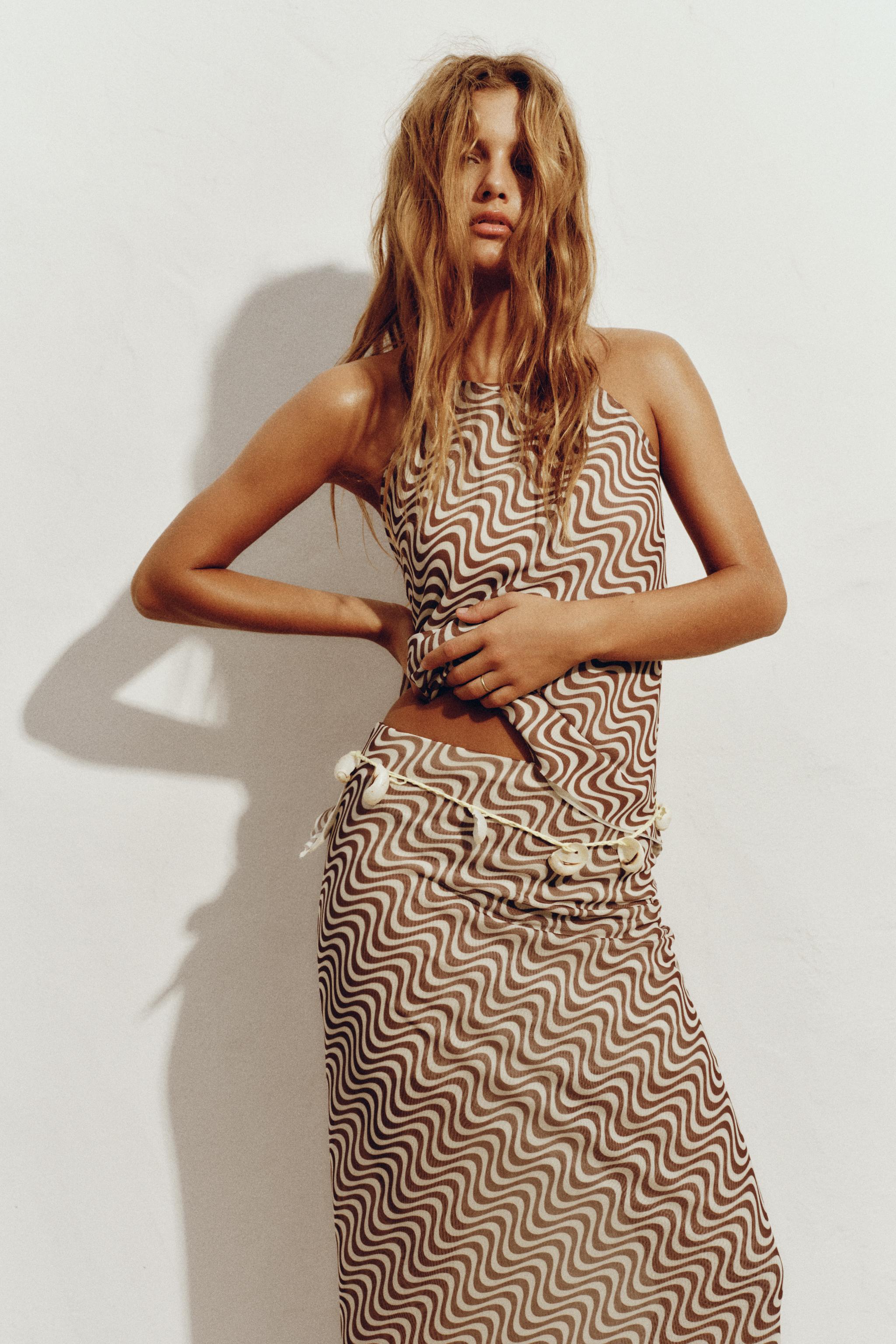 PRINTED TULLE SKIRT - Zebra | ZARA United States