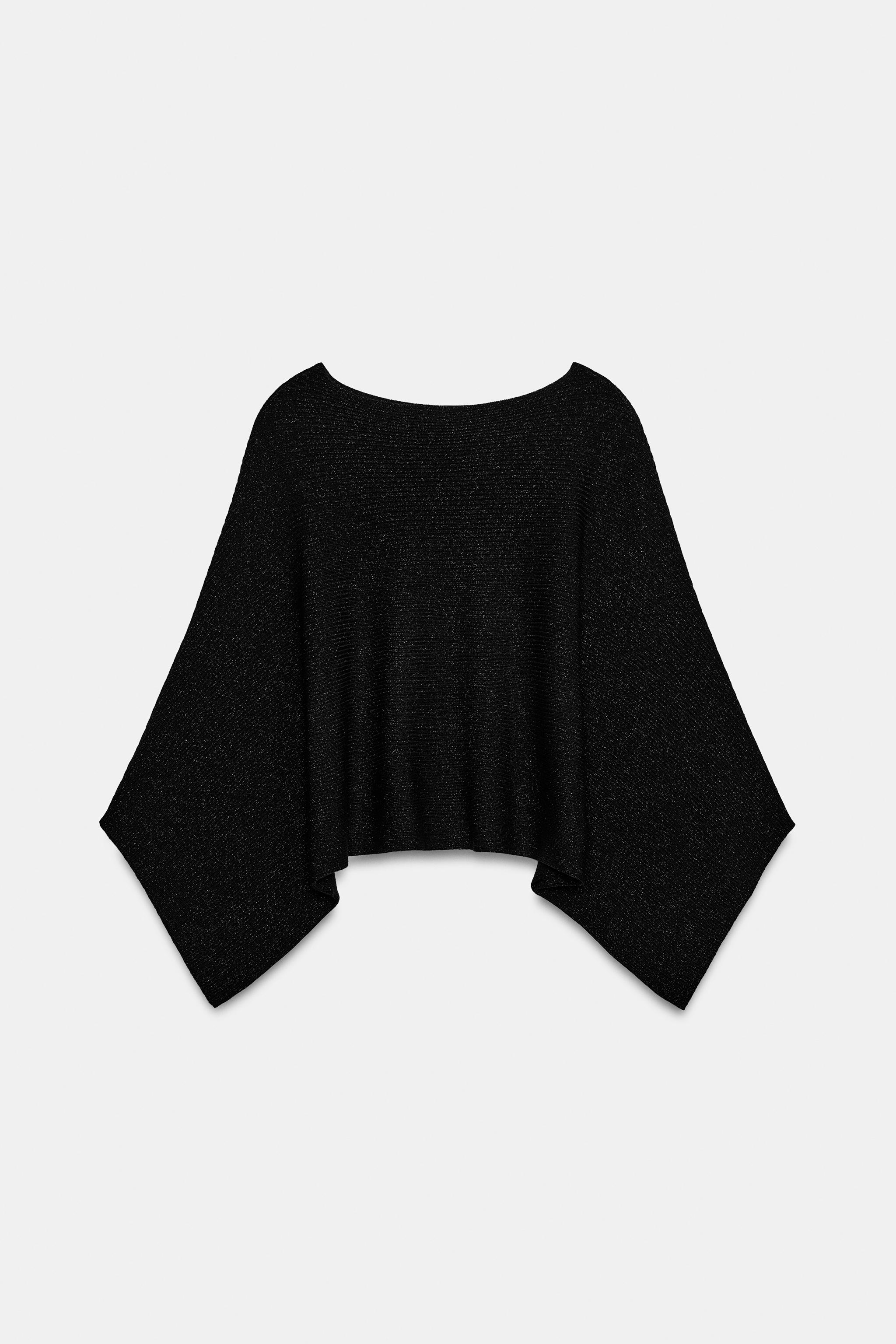 CROPPED CAPE JUMPER