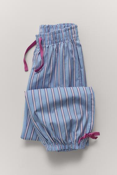 6-14 سنة/ بيجامة بربطات - أزرق الخاص بـ Zara