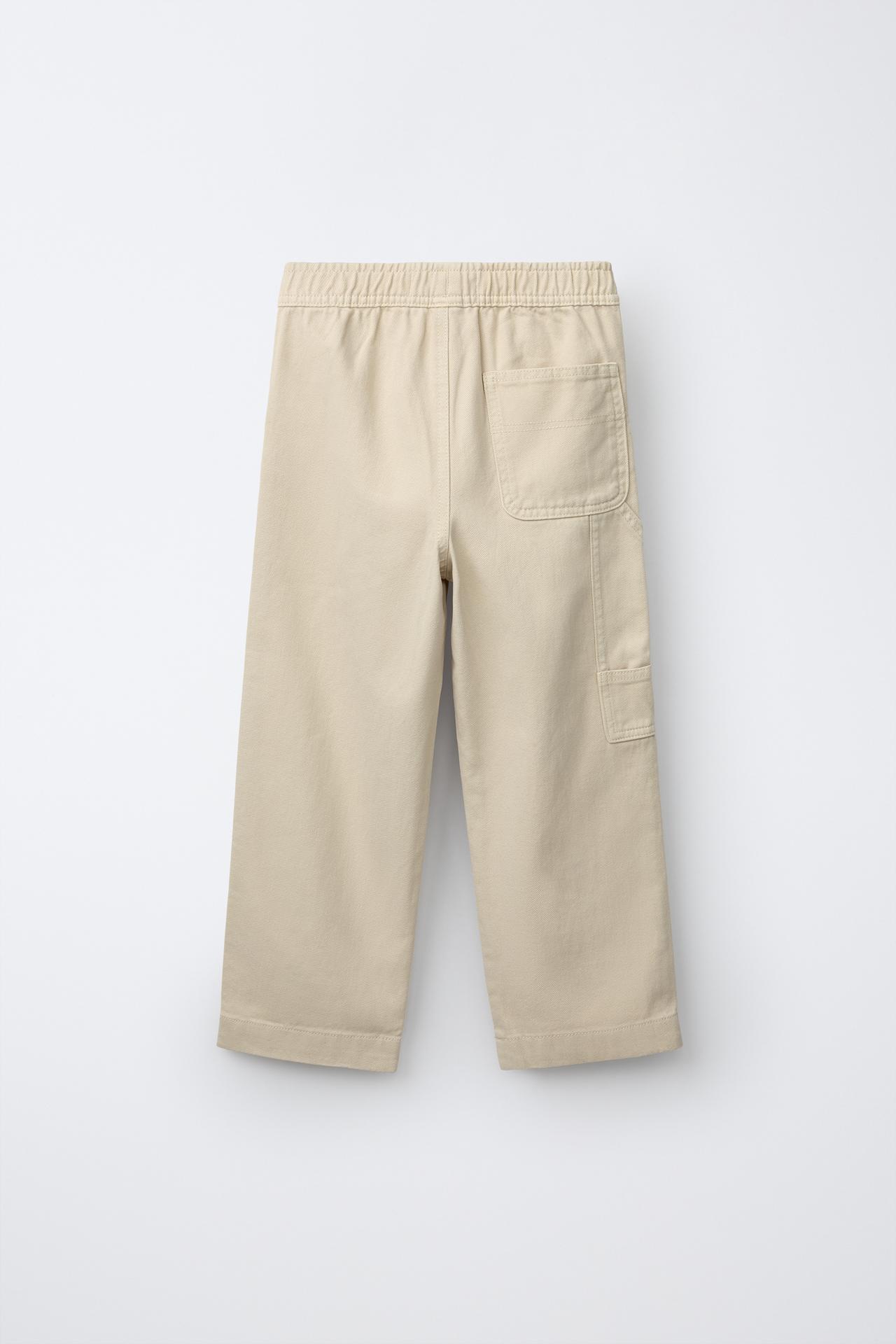 SOLID CARPENTER PANTS — Ice