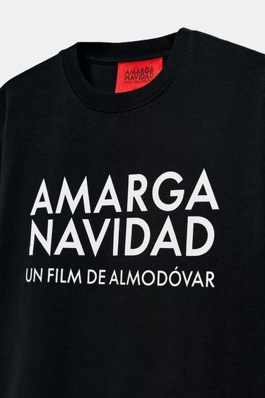 ALMODÓVAR SHORT SLEEVE T-SHIRT - Black by Zara - Image 2