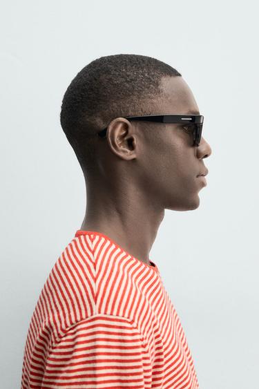 LUNETTES DE SOLEIL ŒIL-DE-CHAT - Noir de Zara - Image 1