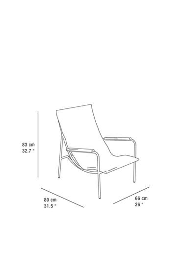 CHAISE STRUCTURE MÉTALLIQUE COULEUR - Écru / Rouge de Zara - Image 7