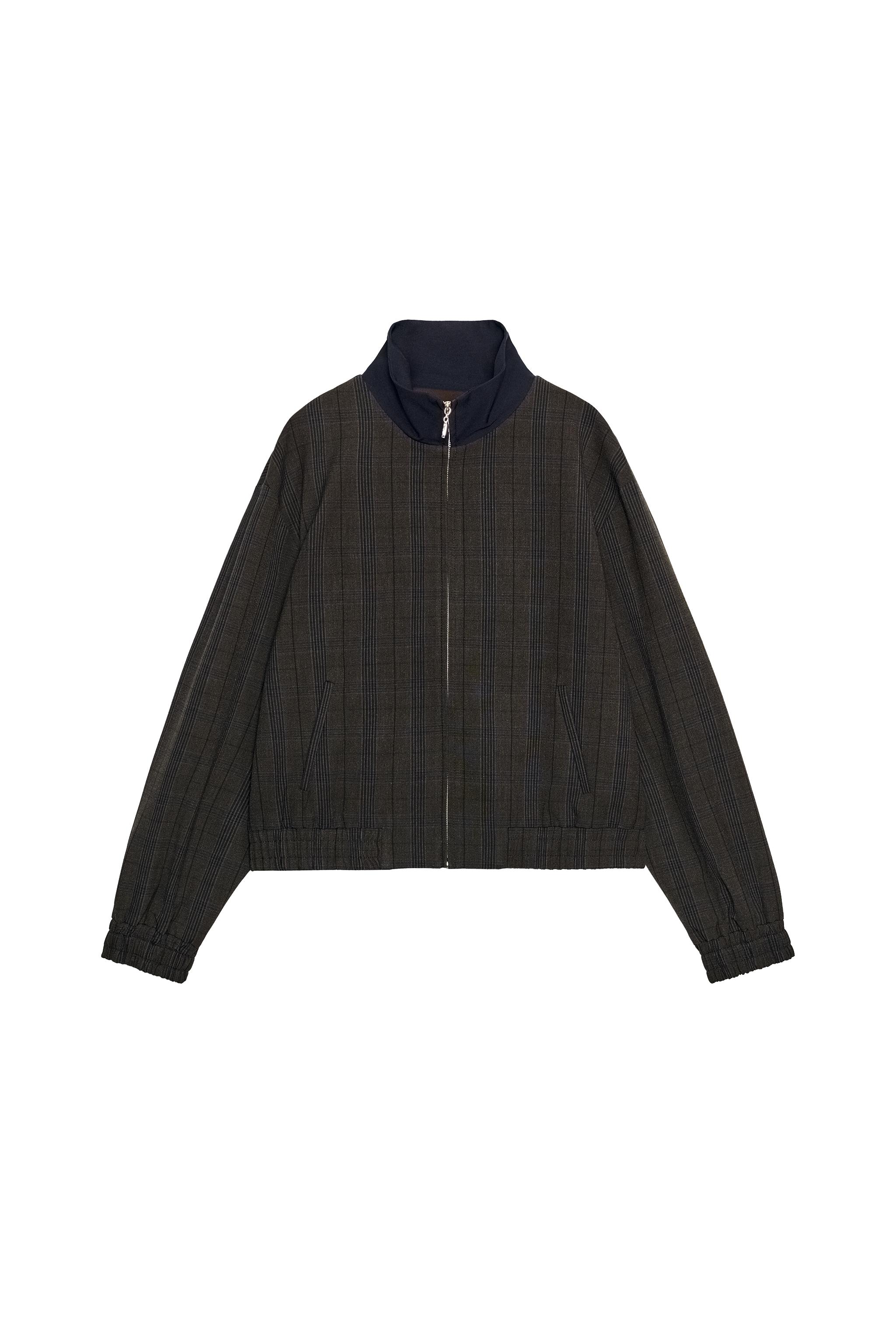 CHAQUETA BOMBER CUADROS