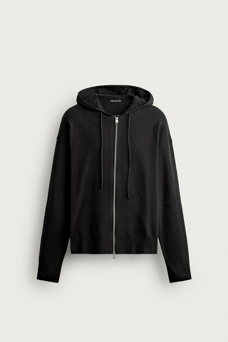 SOFT KNIT HOODIE