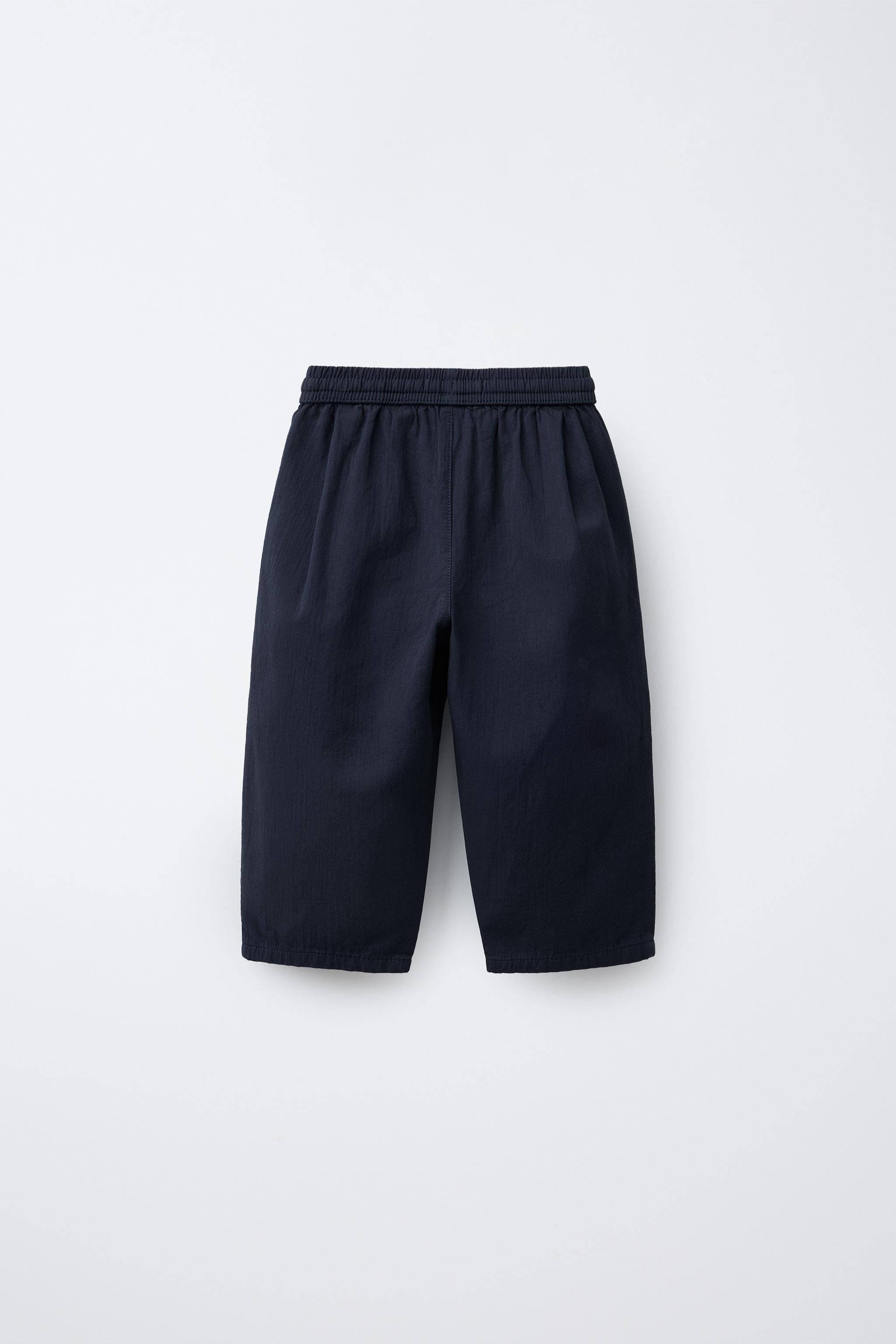 ZARA バギーテクスチャー デニムパンツ - LIMITED EDITION