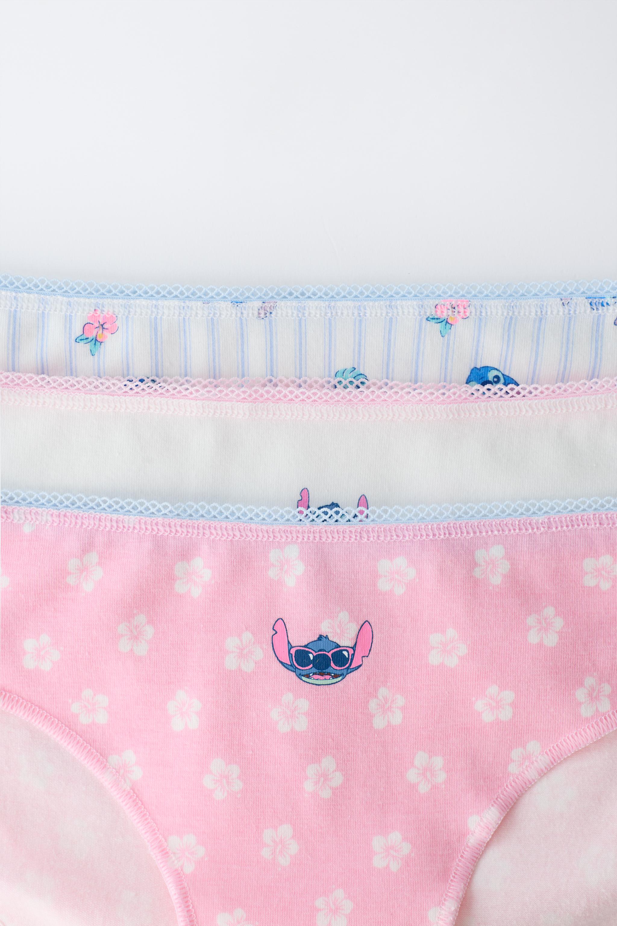 6- ANS/ LOT DE TROIS CULOTTES LILO & STITCH © DISNEY