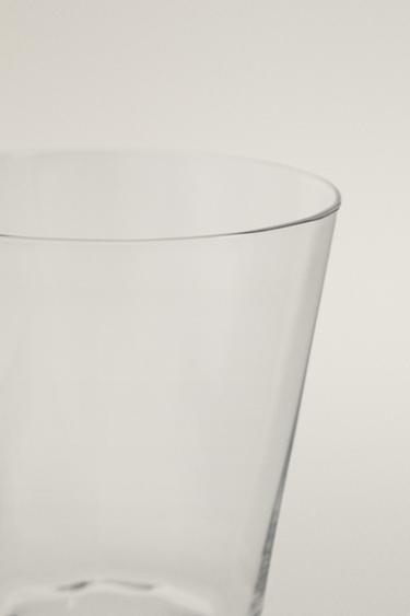 VERRE BAS EFFET LIGNES - Transparent de Zara - Image 2
