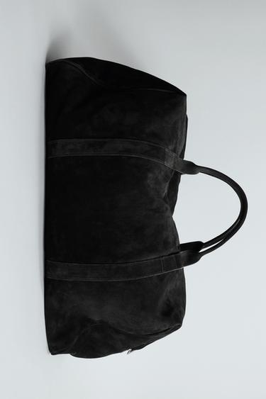 BOLSO DE VIAJE PIEL LIMITED EDITION - Negro de Zara