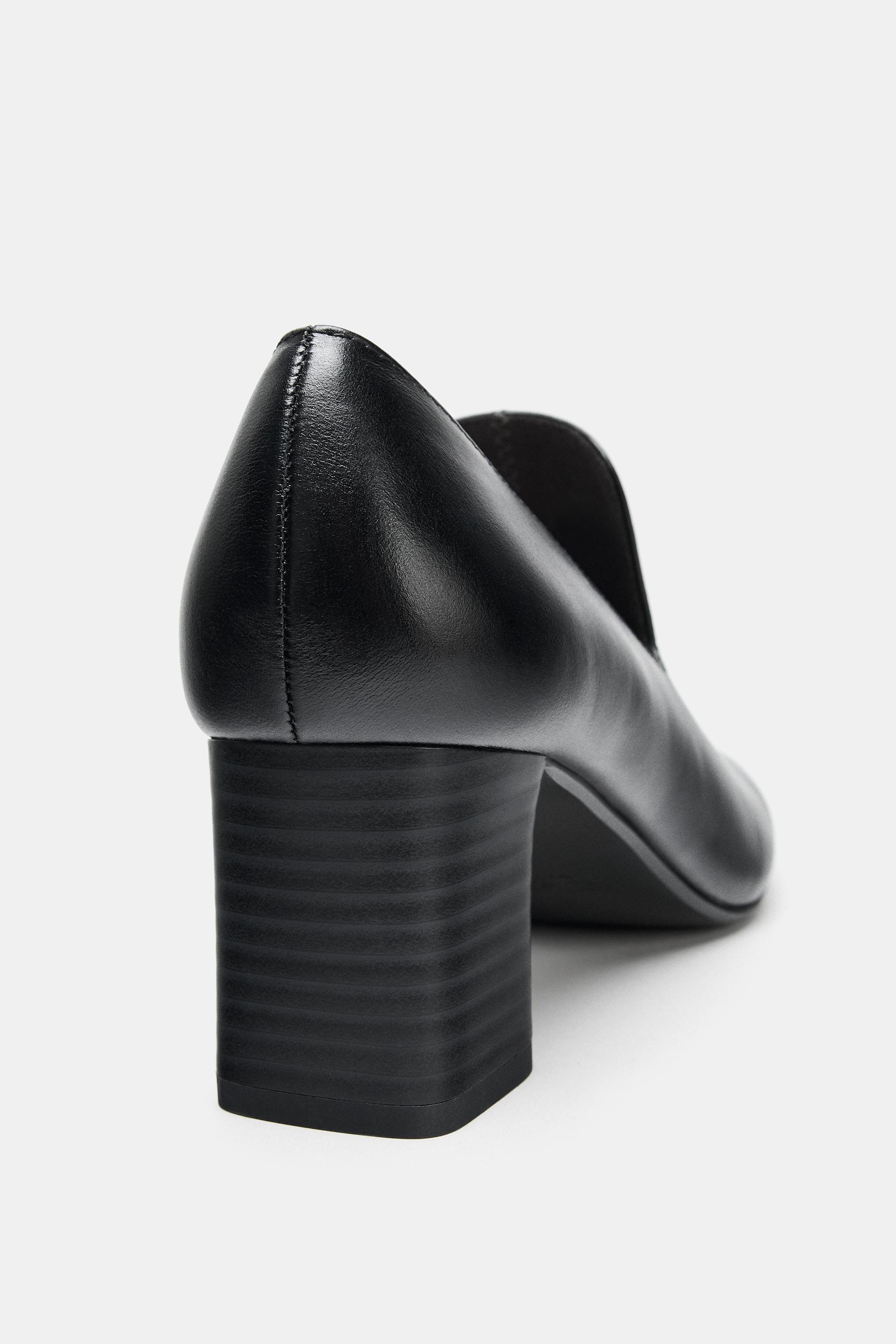 タッセルハイヒールモカシン - ブラック | ZARA Japan / 日本