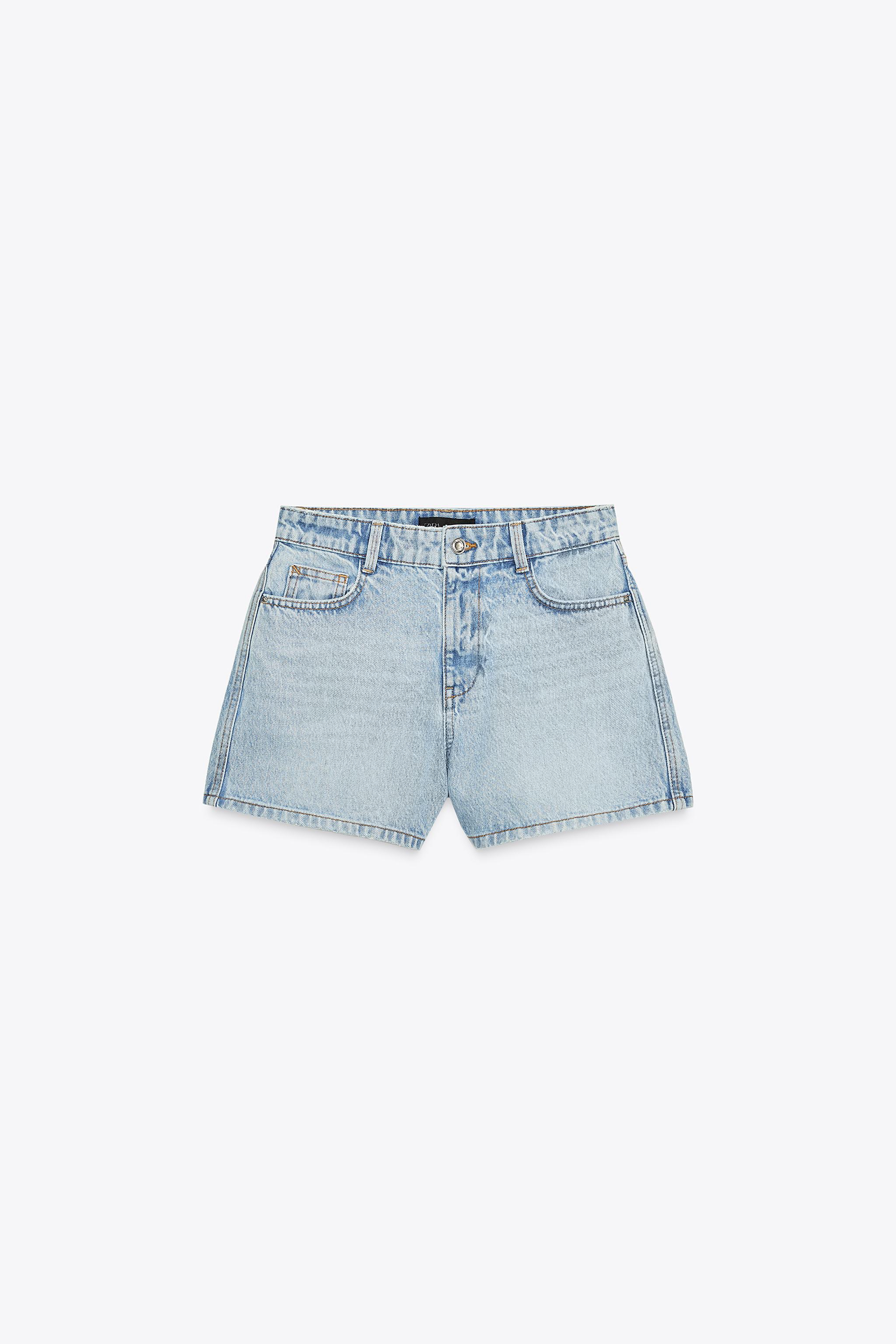 ZARA - ZARAデニム/ショートパンツ ダメージ 未使用品の通販 by