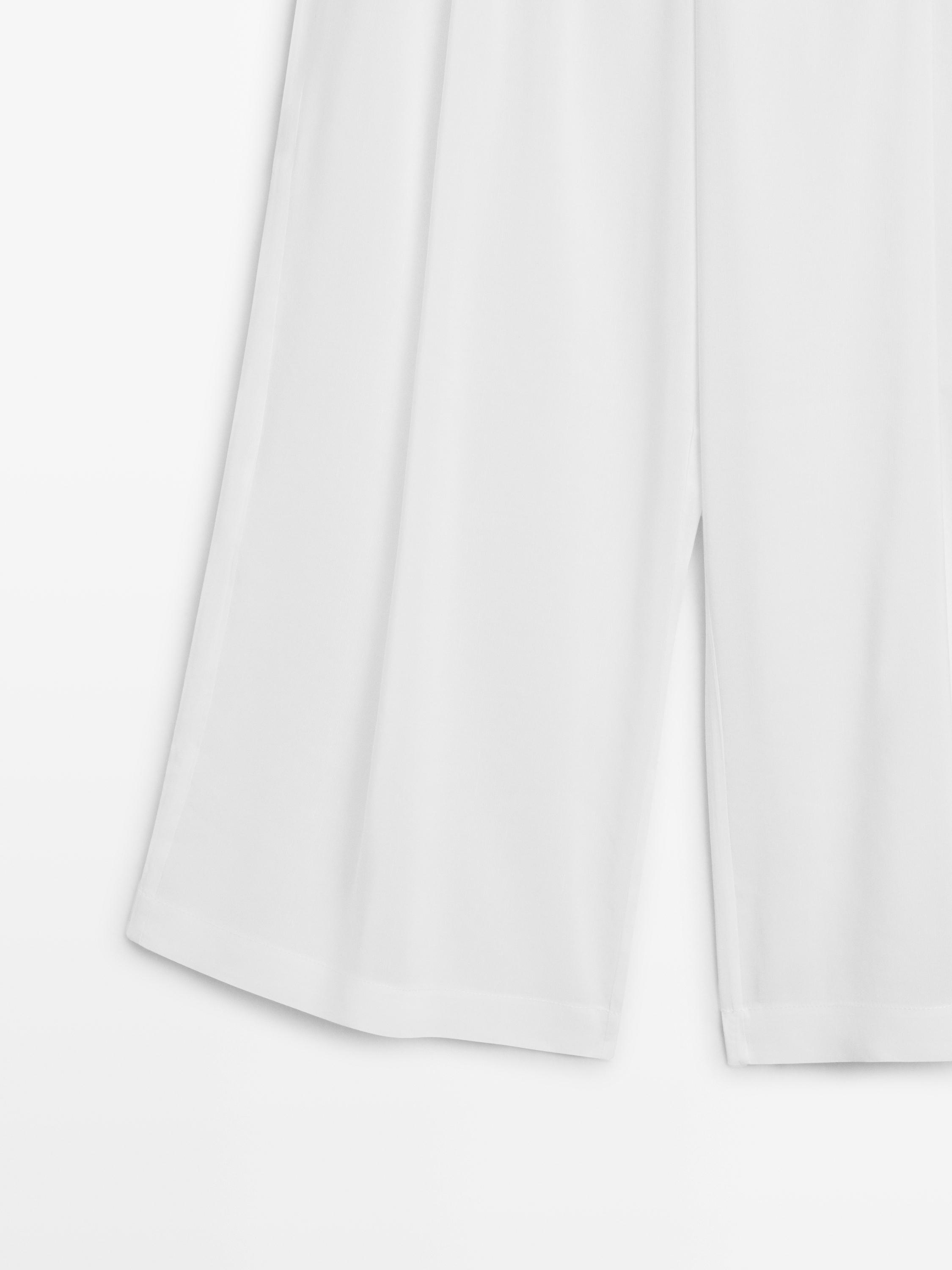 Pantalon fluide lin