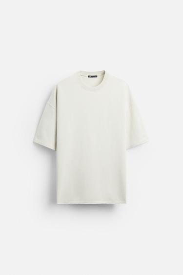 SUDADERA OVERSIZE LAVADA - Crudo de Zara