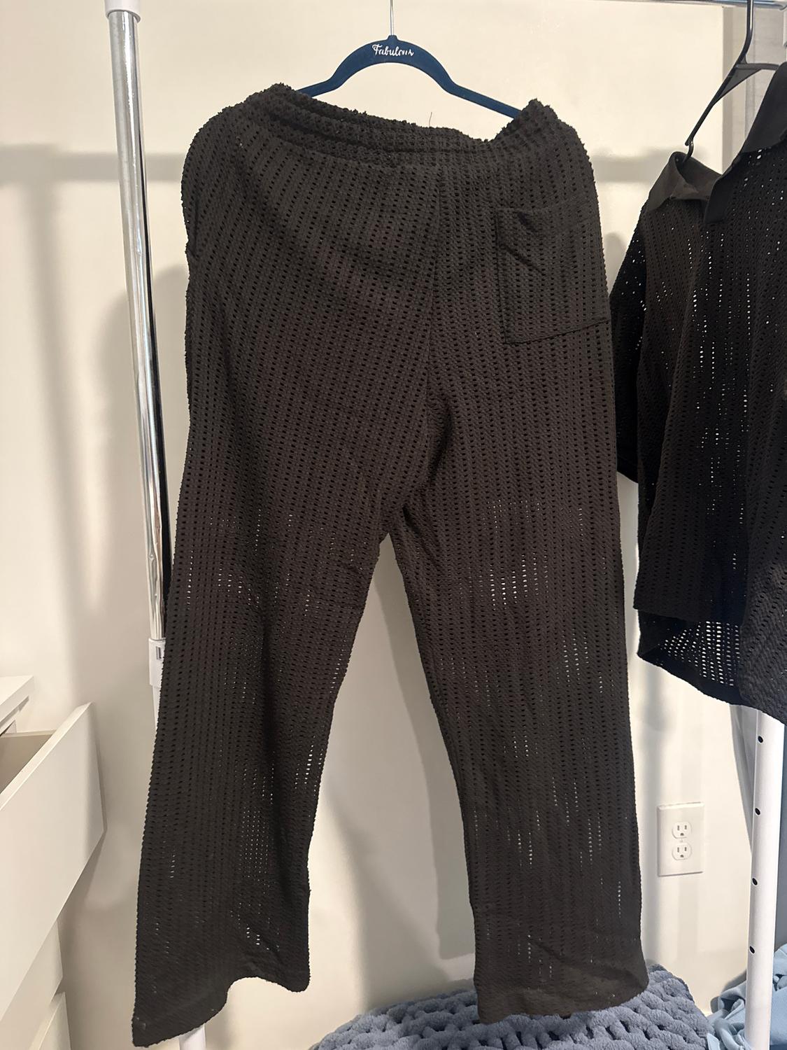 PANTALÓN JACQUARD CALADOS - Image 2
