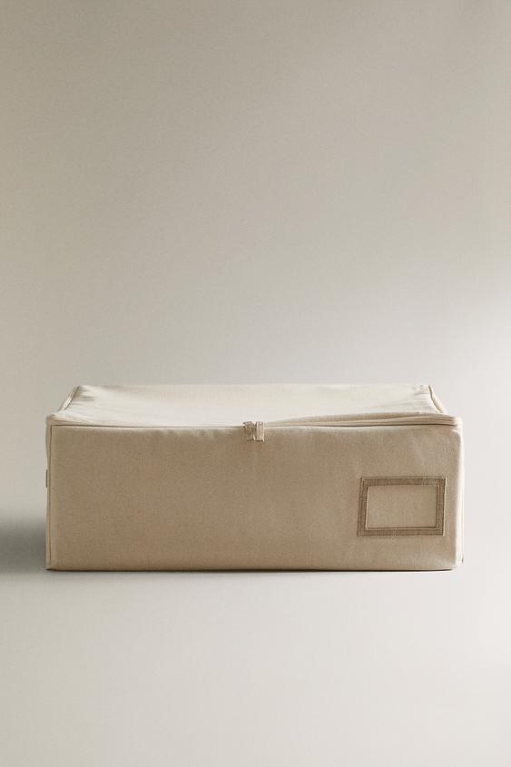 LARGE WARDROBE ORGANISER BOX - Ecru by Zara - Image 0