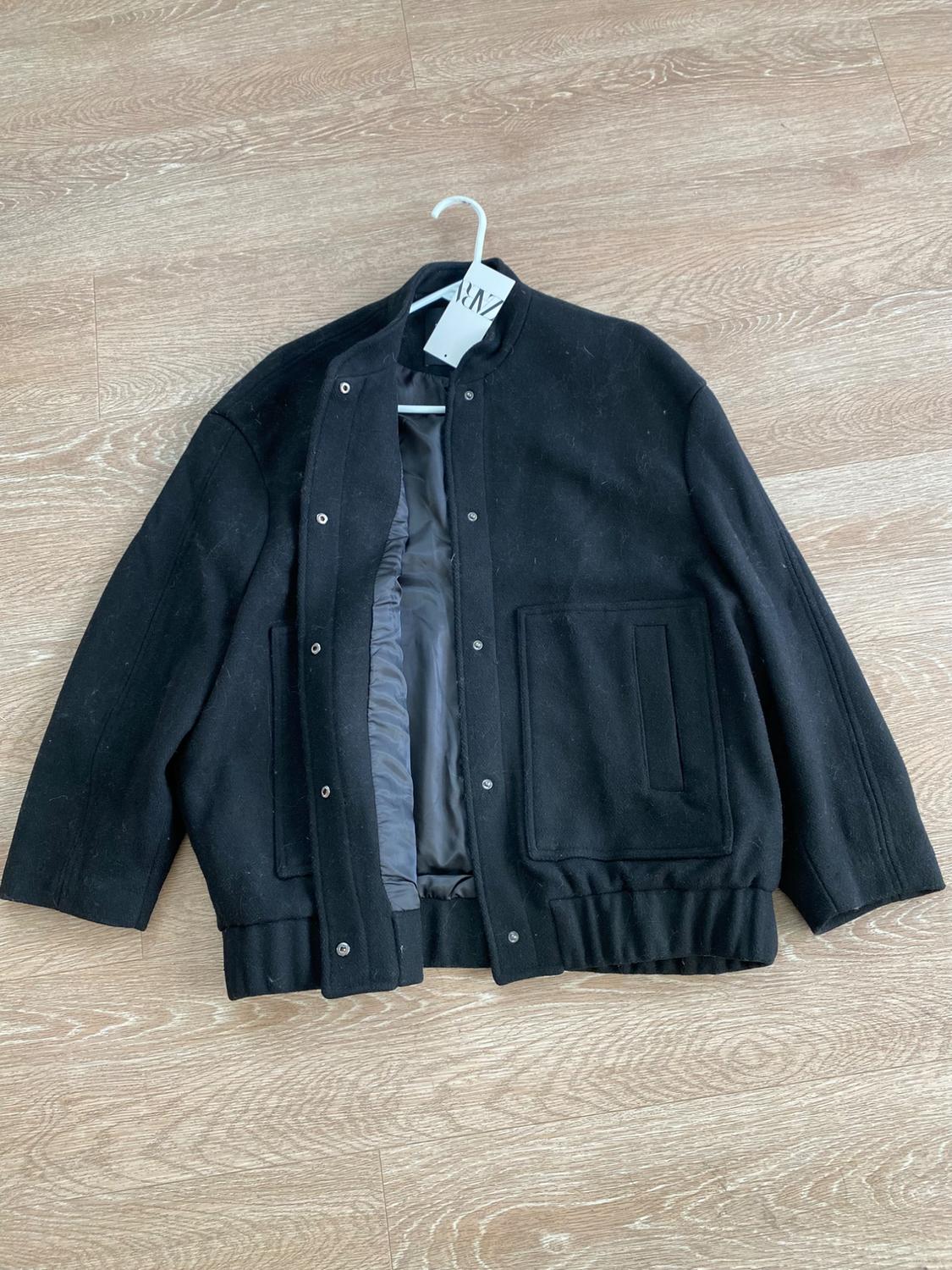 ZW COLLECTION WOOL BOMBER - Image 3