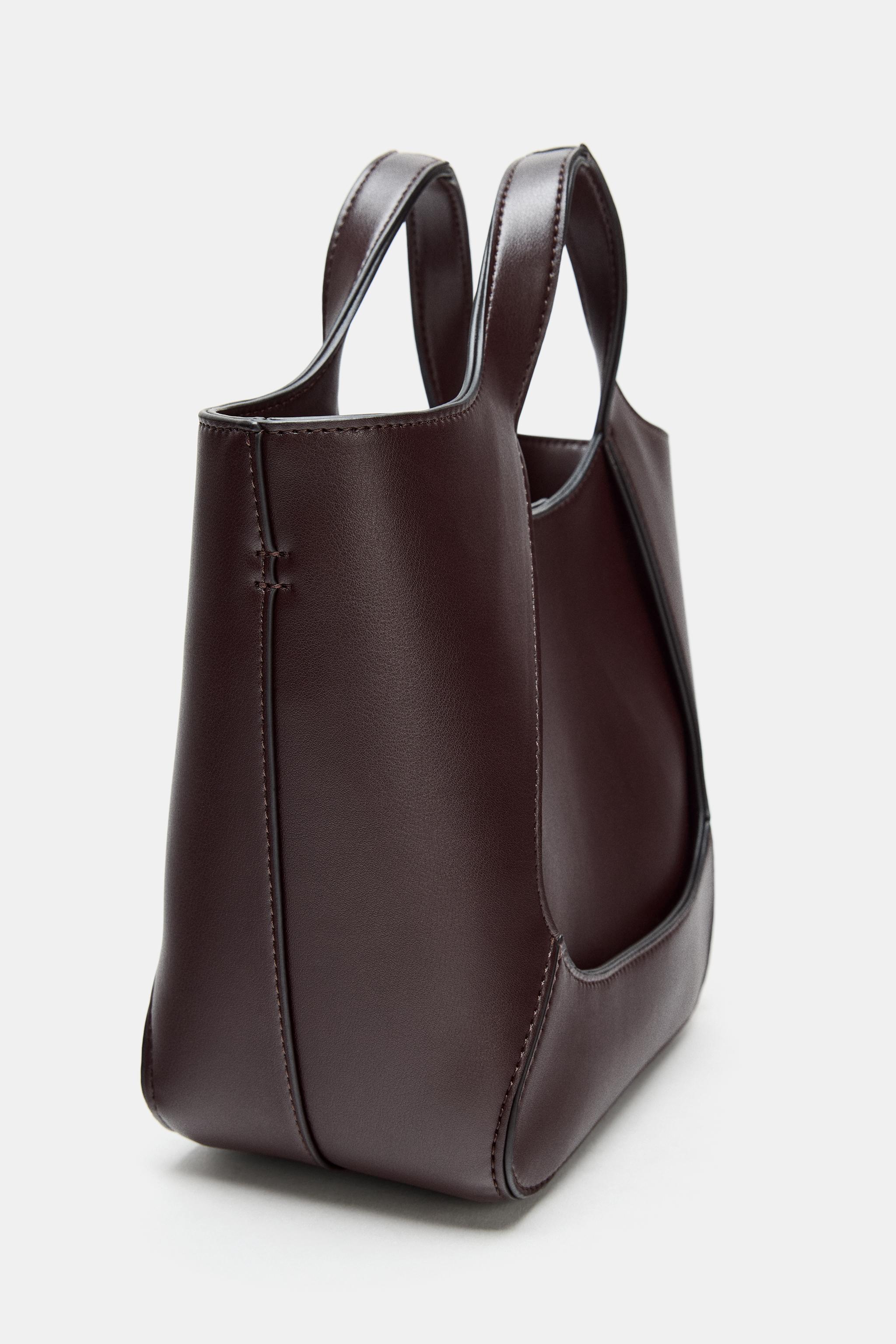 バッグ jima BOLSA COMBINADA - Vermelho-bordô | ZARA Brasil