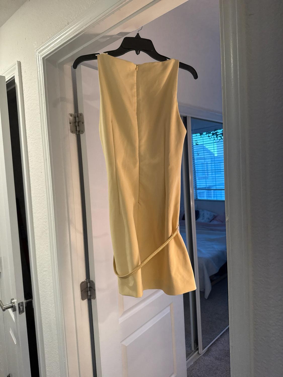 ELASTIC BELT DRESS - Image 7