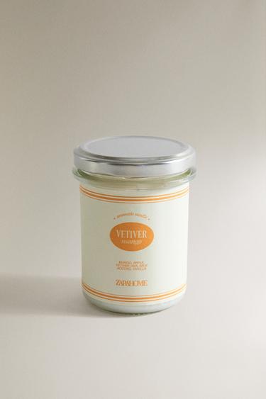 (130 G) VETIVER MANGO SCENTED CANDLE – Narancssárga a ZARA-tól