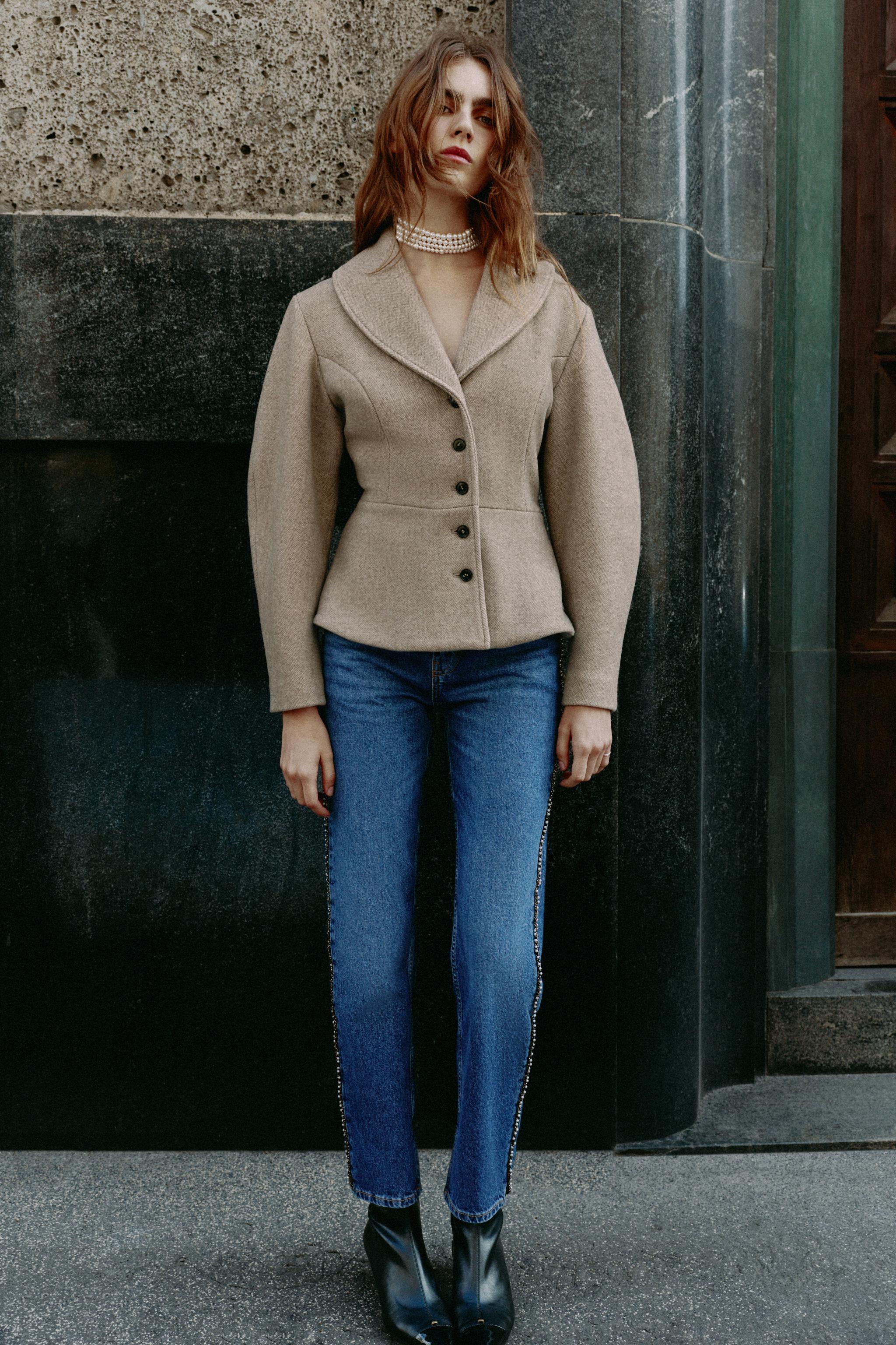BLOUSON PÉPLUM SOFT