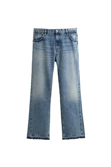 ДЖИНСЫ FLARE FIT — ВЫЦВЕТШИЙ СИНИЙ от Zara