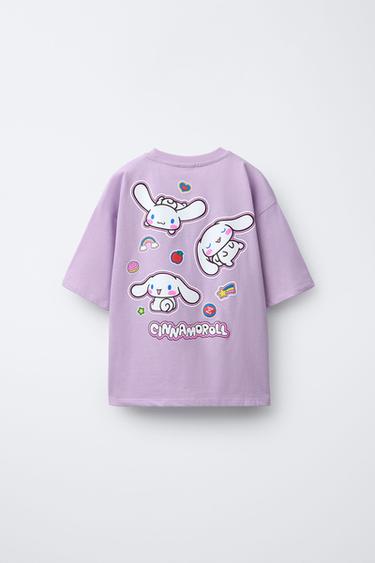 CINNAMOROLL © SANRIO PRINTED T-SHIRT - Mauve by Zara - Image 1