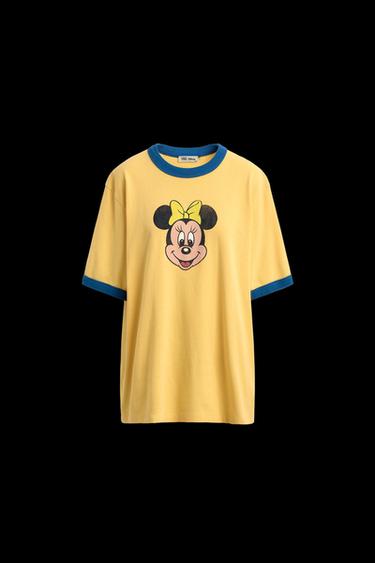 MINNIE MOUSE T-SHIRT HARRY LAMBERT FOR ZARA X DISNEY - Yellow by Zara