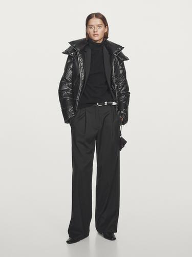Chaqueta acolchada water repellent - Negro de Zara