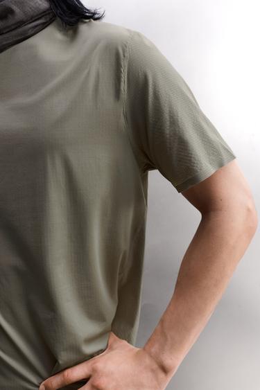 T-SHIRT TECHNIQUE RUNNING BIMATIÈRE - Gris anthracite de Zara - Image 5