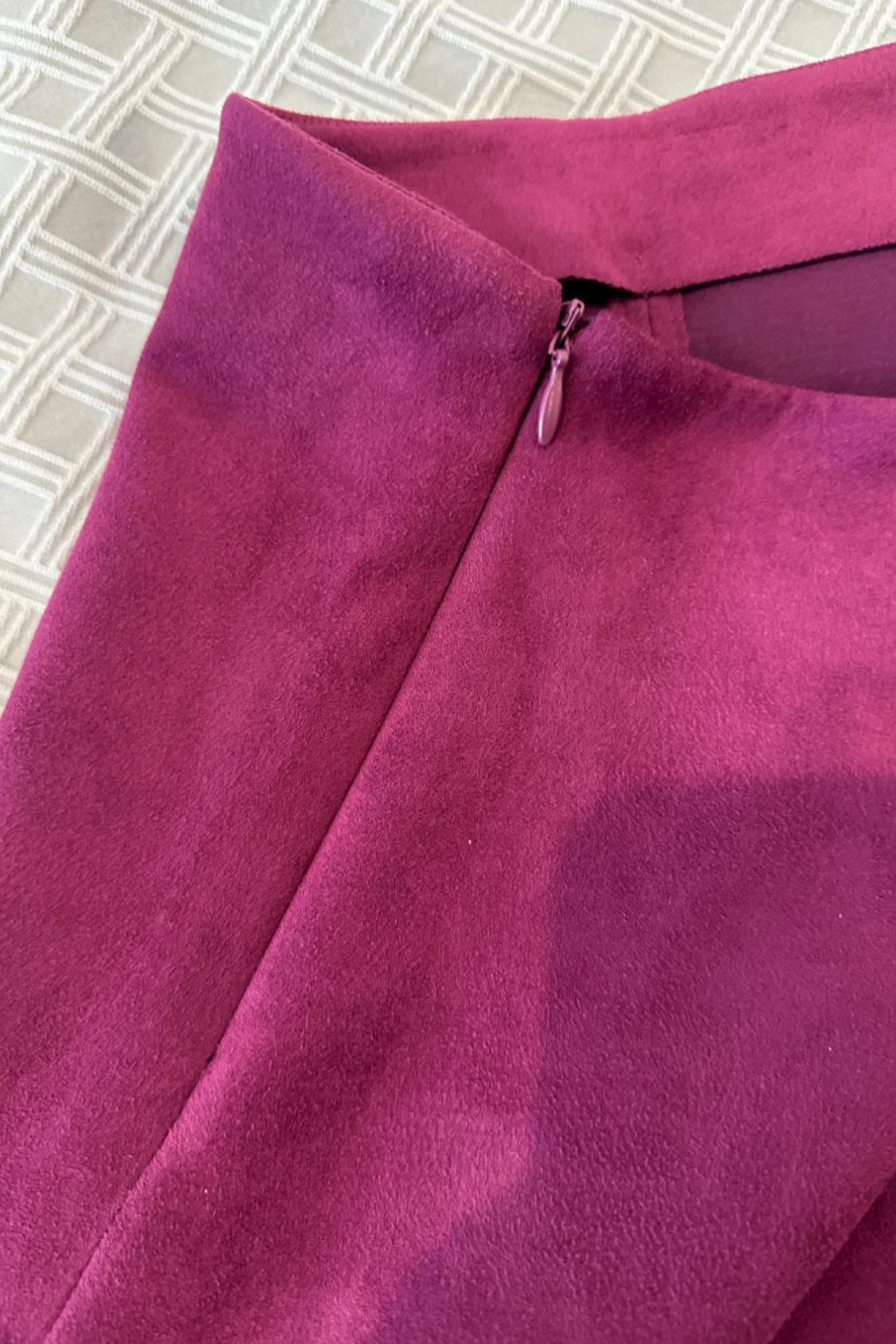 FAUX SUEDE MINI SKIRT - Image 4