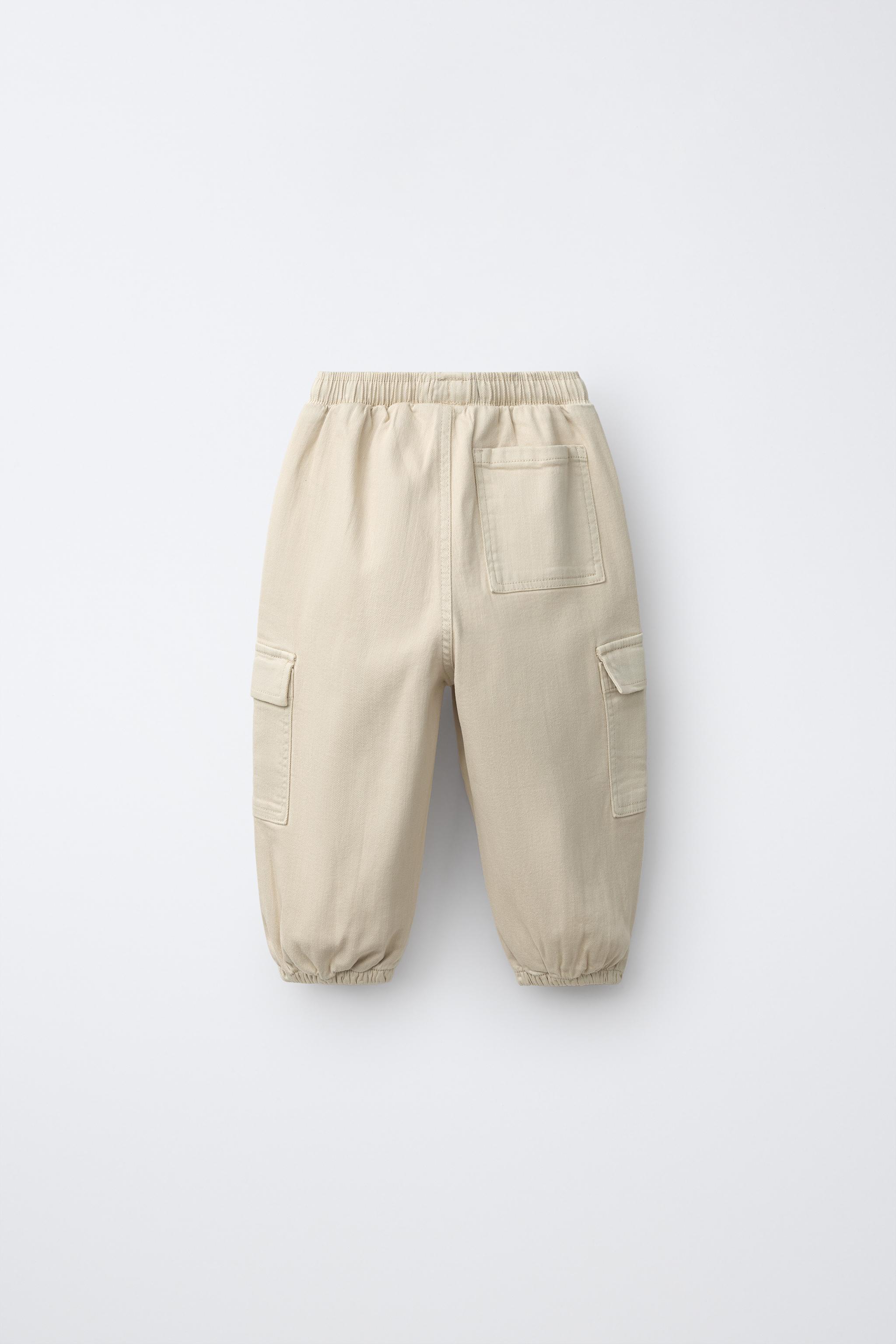 Детские брюки Zara CARGO TWILL PANTS — фото 2