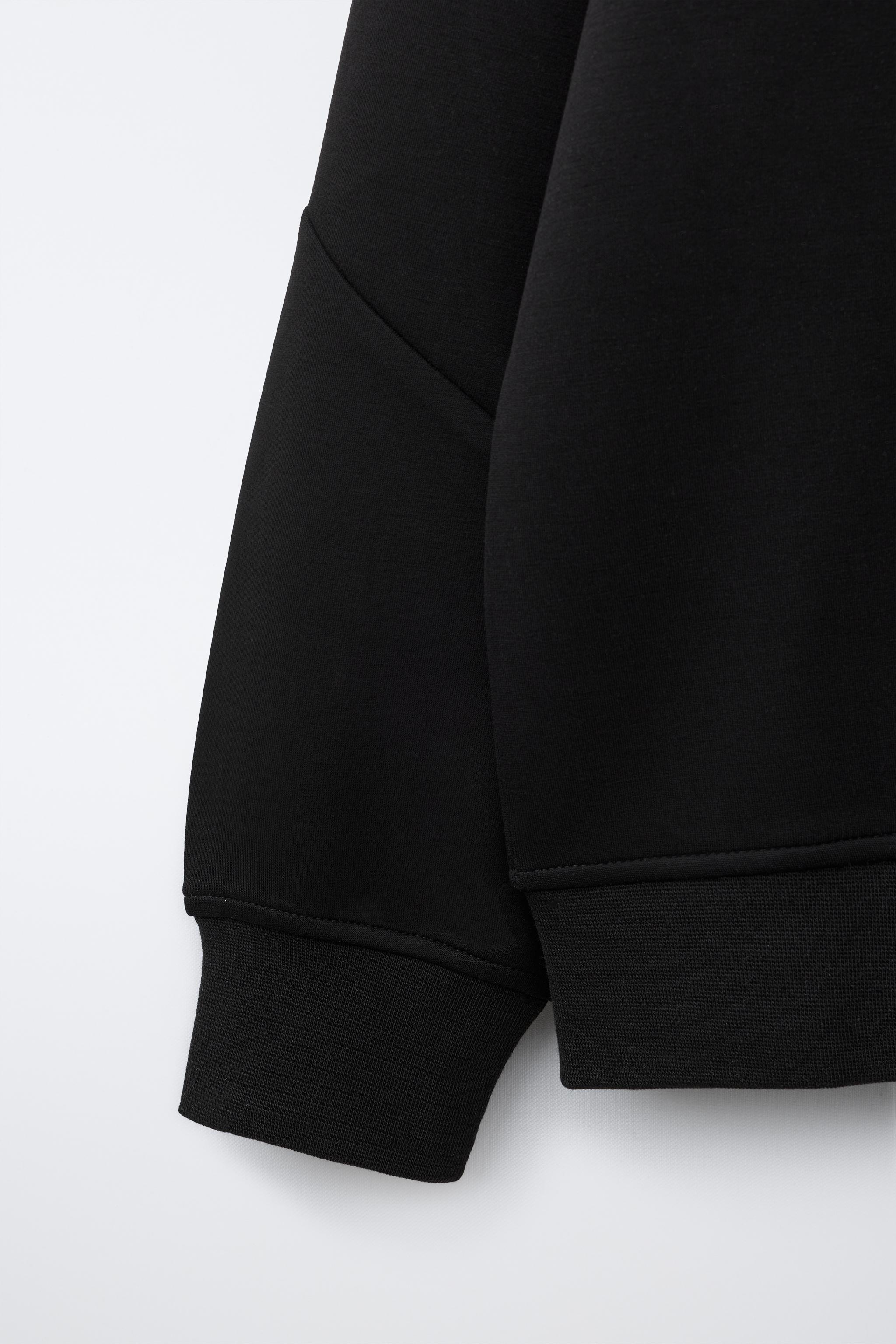REFLECTIVE LOGO HOODIE - Black | ZARA South Africa