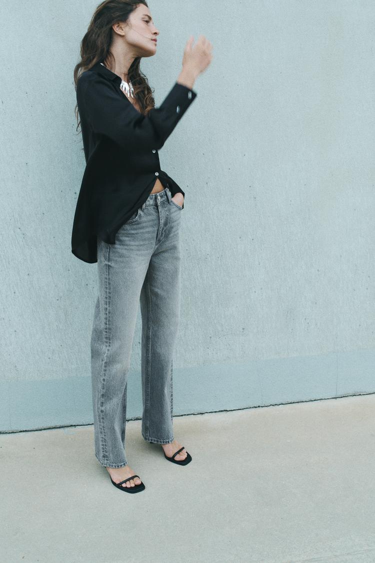 Camicia Bianca Zara Camicia Nera Donna Zara Zara Camicia Pois