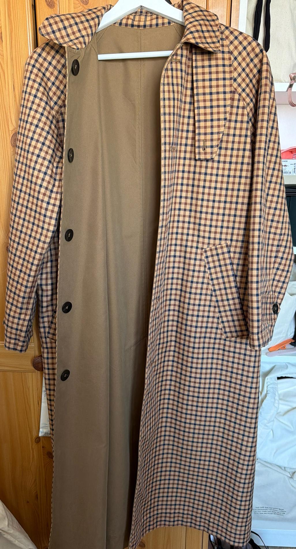 ZW COLLECTION REVERSIBLE TRENCH COAT - Image 3