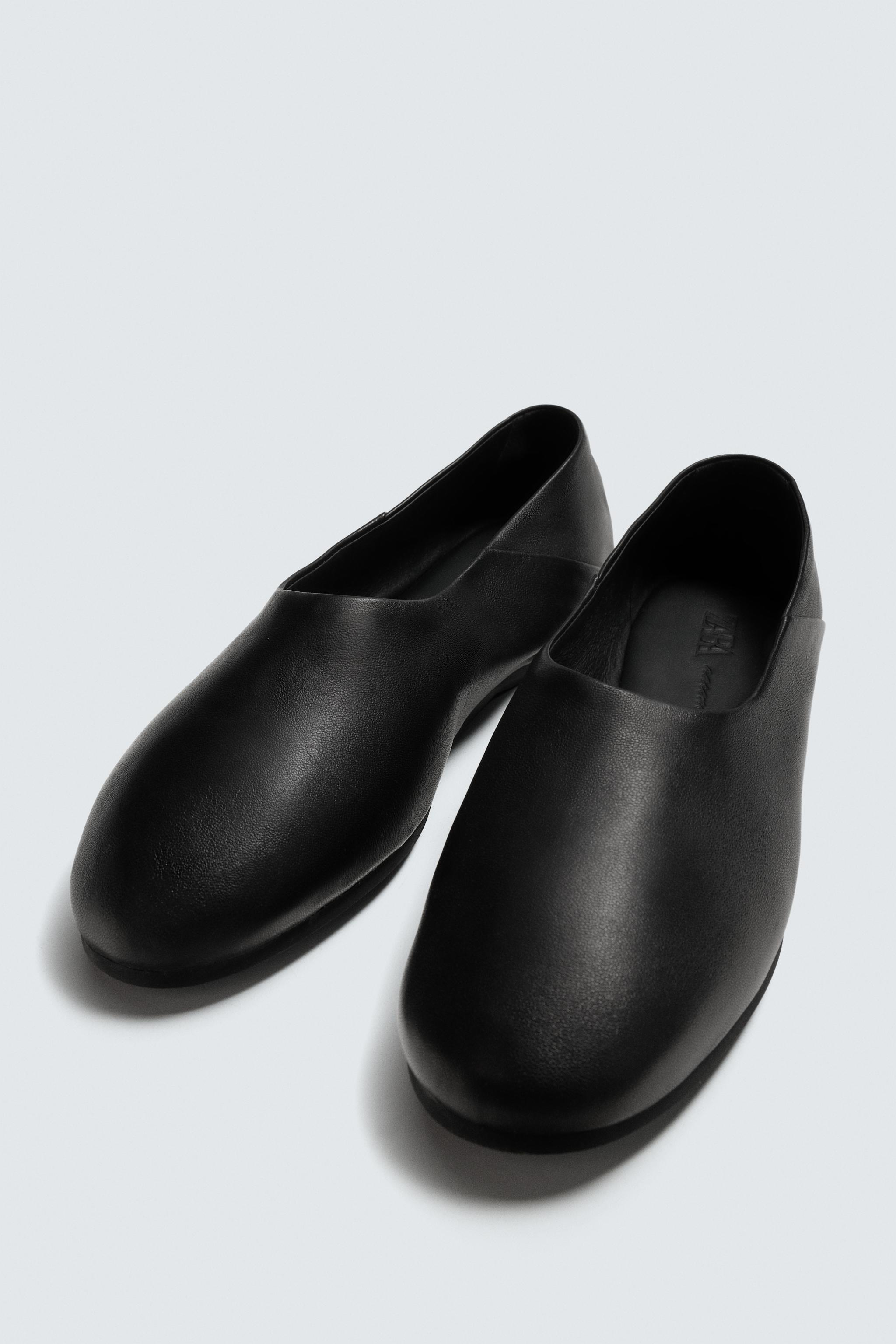 MOCASSINS EN CUIR SEMELLE VIBRAM® AARON LEVINE X ZARA