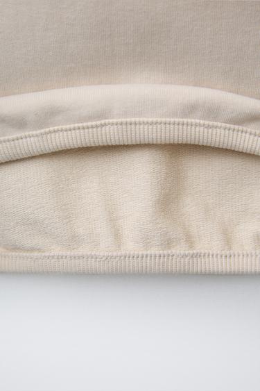 ALL AMOR SWEATSHIRT AND JOGGERS SET - Light beige by Zara - Image 3