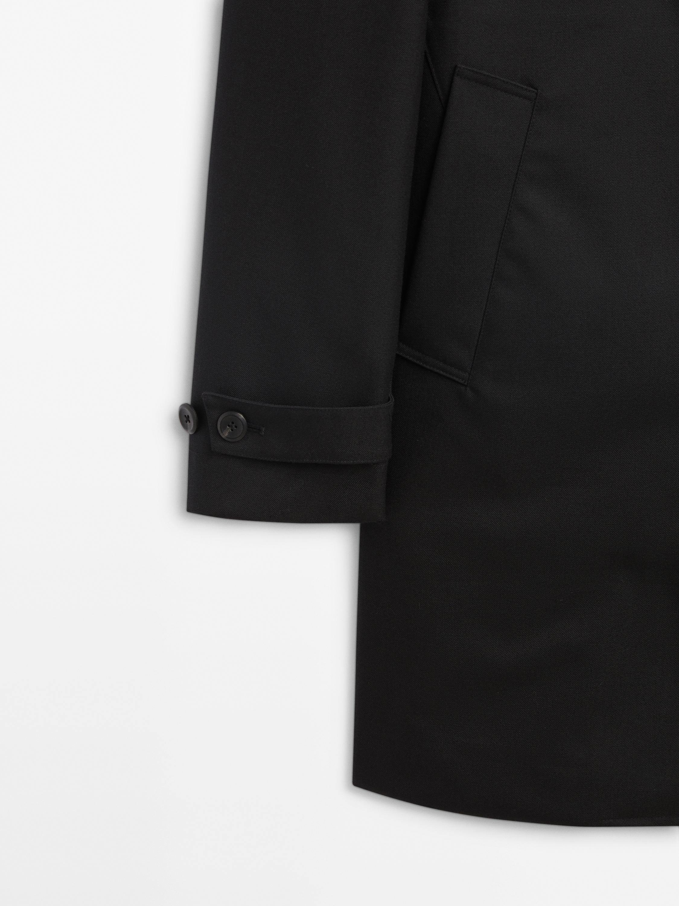 Trench coat with detachable lining - Black | ZARA Canada