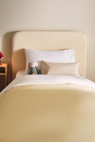 Zara CHILDREN'S REVERSIBLE DUVET COVER - Butter