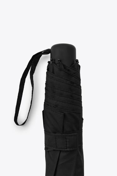 PARAPLUIE PLIABLE UNI - Noir de Zara - Image 2