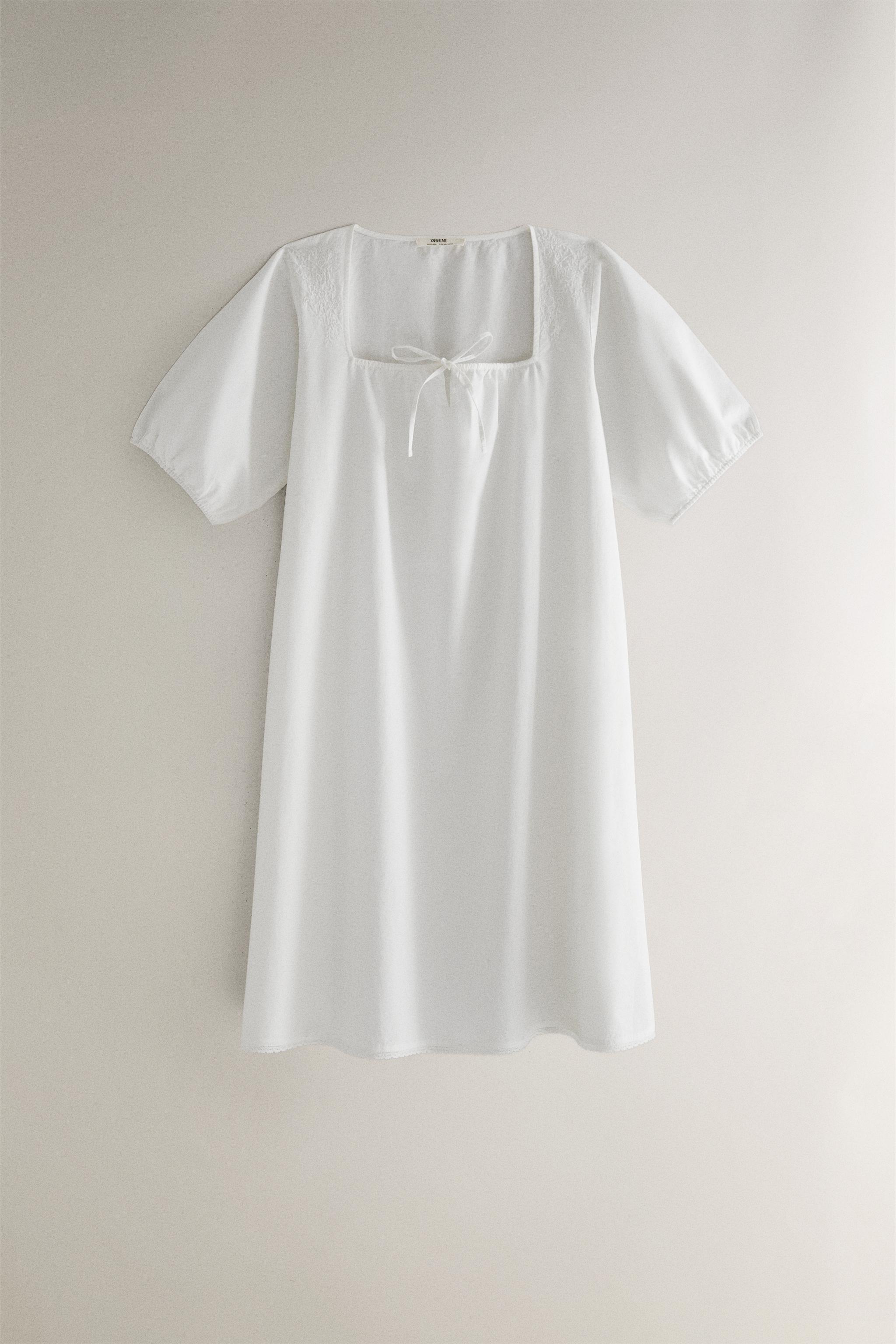 SHORT SLEEVE NIGHTGOWN