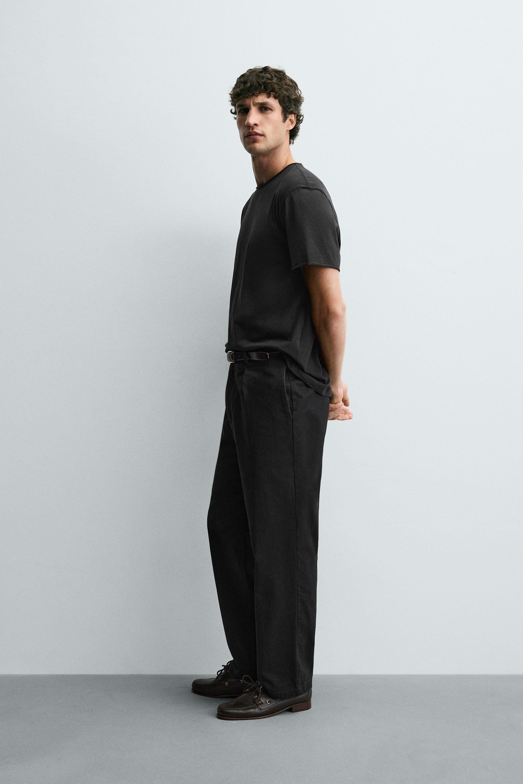 BASIC IRREGULAR FINISH T-SHIRT