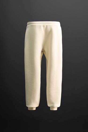 TECHNICAL JOGGERS WITH ZIPS - Ecru by Zara - Image 6
