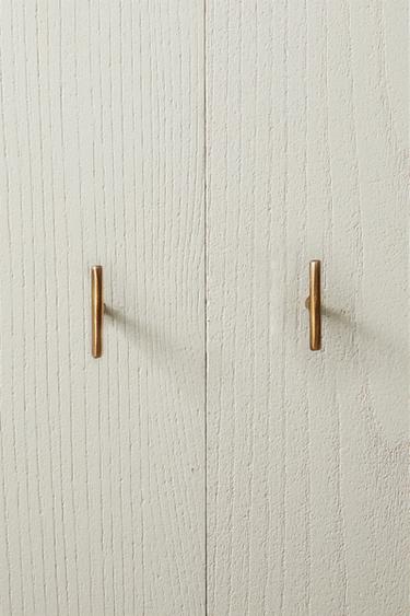Zara PACK OF GOLDEN METAL HANDLES (PACK OF 2) - Golden