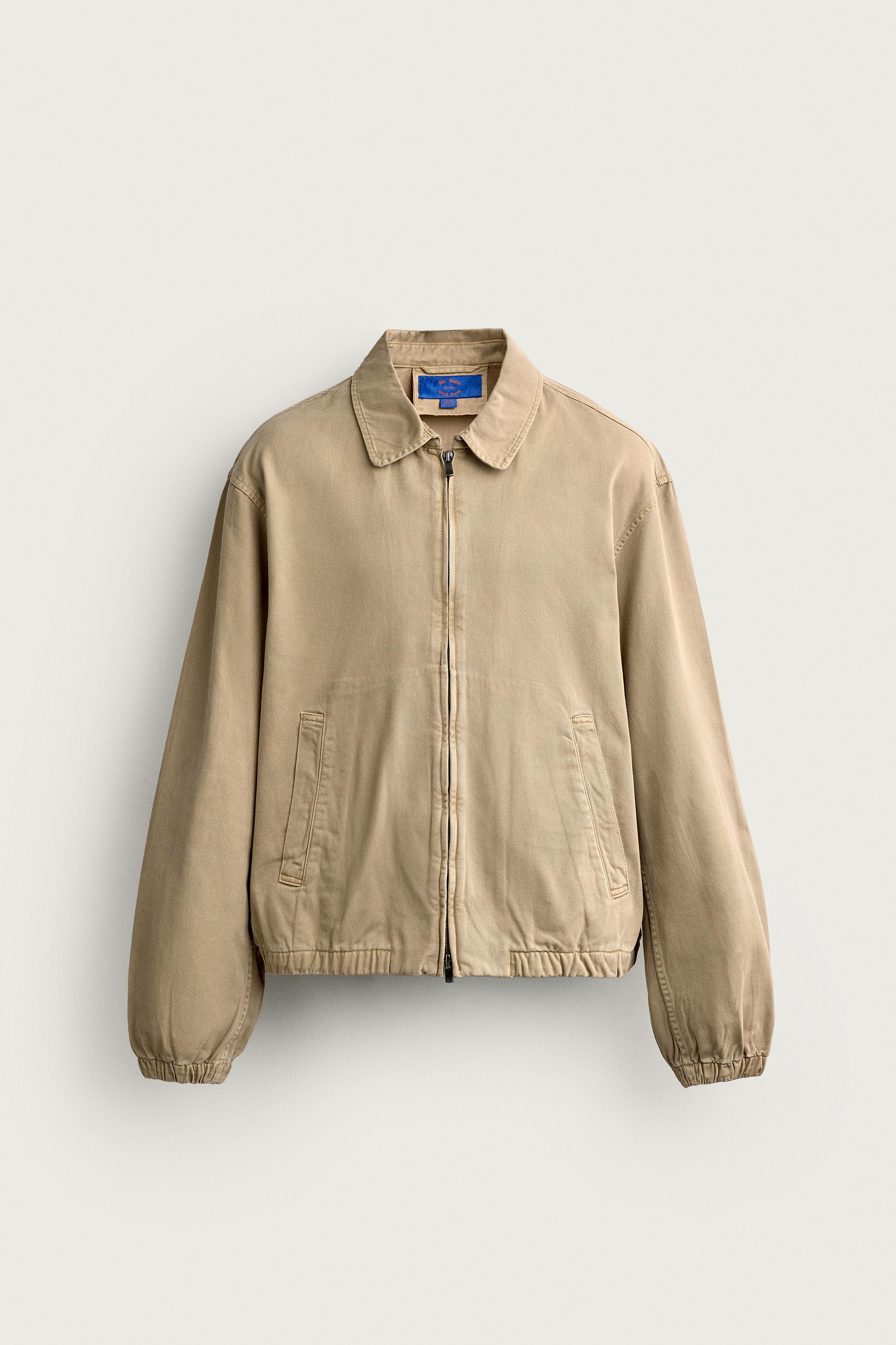 0FR. PARIS X ZARA WASHED COTTON JACKET