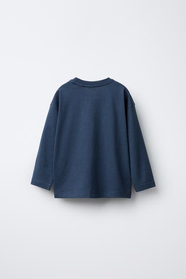 CAMISETA MEDIUM WEIGHT LISA - Marino de Zara