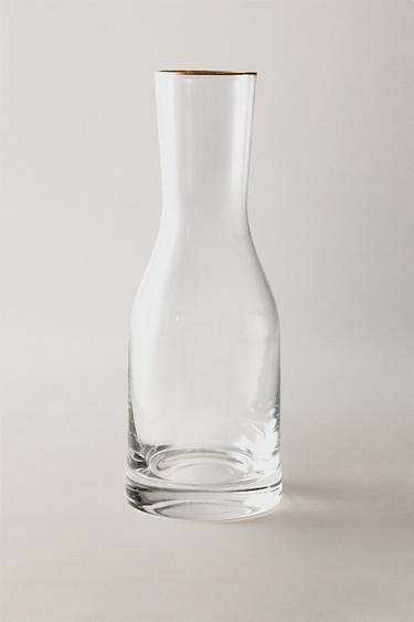 BOTELLA FILO DORADO BOHEMIA CRYSTAL - Oro de Zara